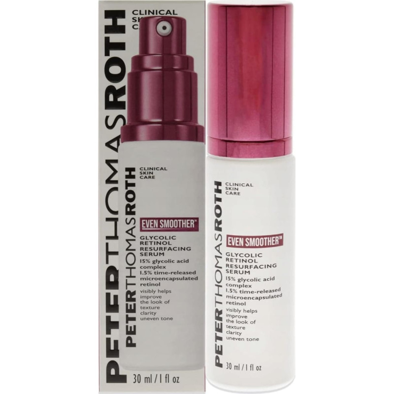 Peter Thomas Roth Peter Thomas Roth, Even Smoother, Glycolic Acid, Nourishing, Night, Serum, For Face, 30 ml For Women