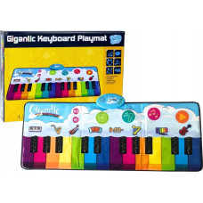 Leantoys Mata Taneczna Edukacyjna Tęczowe Pianinko Instrumenty 10 Melodii