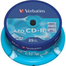 Verbatim CD-R 700 MB 52x 25 sztuk (43352)