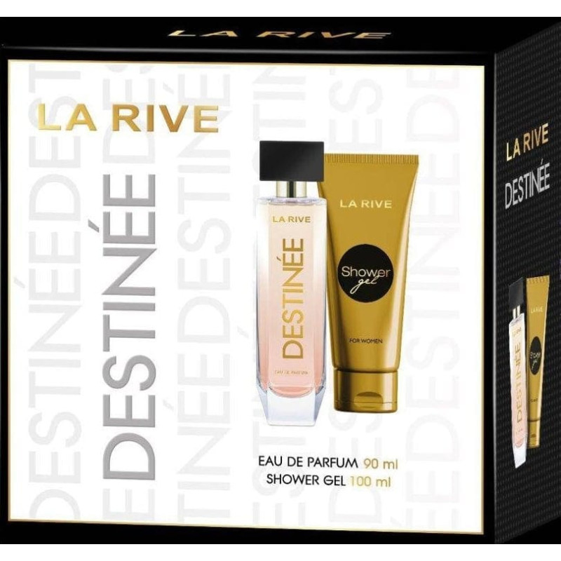 La Rive La Rive for Woman Zestaw prezentowy Destinee (woda perfumowana 90ml+żel pod prysznic 100ml)