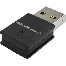 Qoltec Karta sieciowa Qoltec Adapter bezprzewodowy Ultra szybki mini WiFi Standard AC | BT 4.0USB | 600Mbps