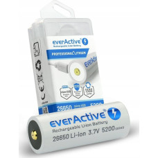 Everactive Akumulator 26650 3,7V Li-ion 5200 mAh micro USB