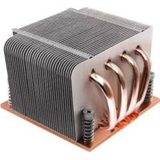 Dynatron Chłodzenie CPU Dynatron DYNATRON Q2 Intel CPU Kuehler LGA1700 2U Kuehlkoerper aus Kupfer und Aluminium Lamellen plus 4 Heat Pipes Passiv bis zu 150W TDP