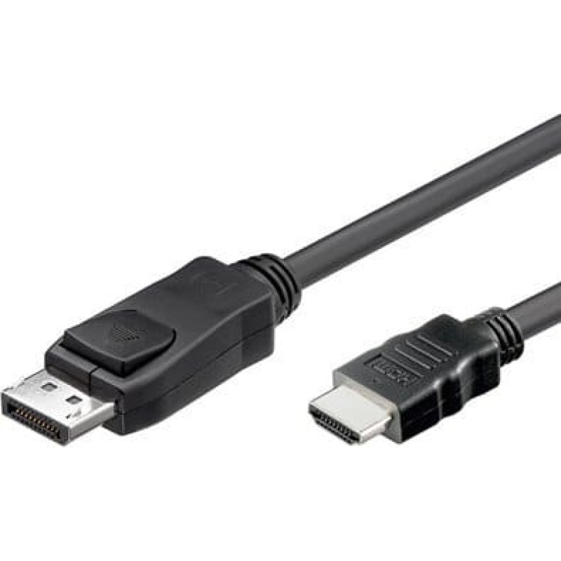 Alcasa Kabel Alcasa Alcasa HDMI 5m DisplayPort Czarny