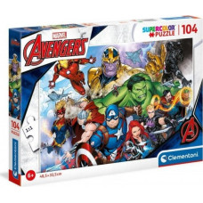 Clementoni Puzzle 104 Super Kolor Avengers