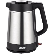 Unold Blitzkocher Thermo 18715 (edelstahl/schwarz, 1,5 Liter)