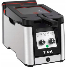 Tefal Frytkownica Tefal Tefal Clear Duo FR600D , deep fryer (stainless steel/black)