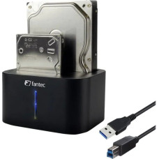 Fantec Stacja dokująca Fantec FANTEC DS-X2U3-Alu USB 3.0 Docking Station