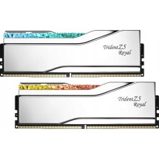 G.skill DIMM 48 GB DDR5-8400 (2x 24 GB) Dual-Kit (silber, F5-8400J4052G24GX2-TR5S, Trident Z5 Royal, INTEL XMP)