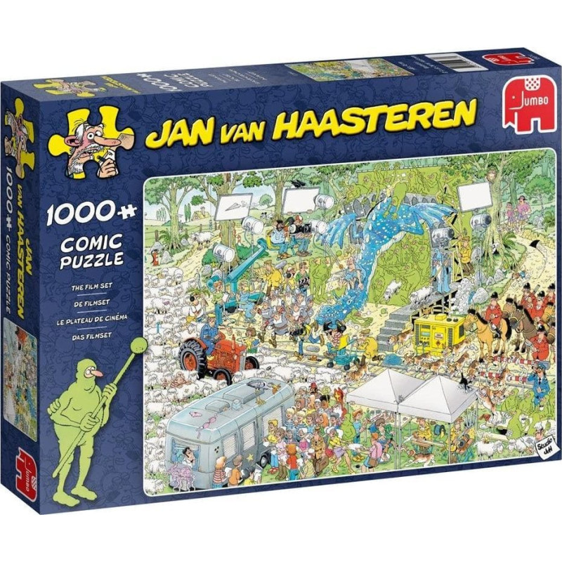 Jumbo Puzzle 1000 Haasteren Plan filmowy G3