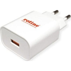 Triton Adapter USB TRITON Ładowarka USB ROLINE z wtyczką euro, 1 port, QC3.0, 18W