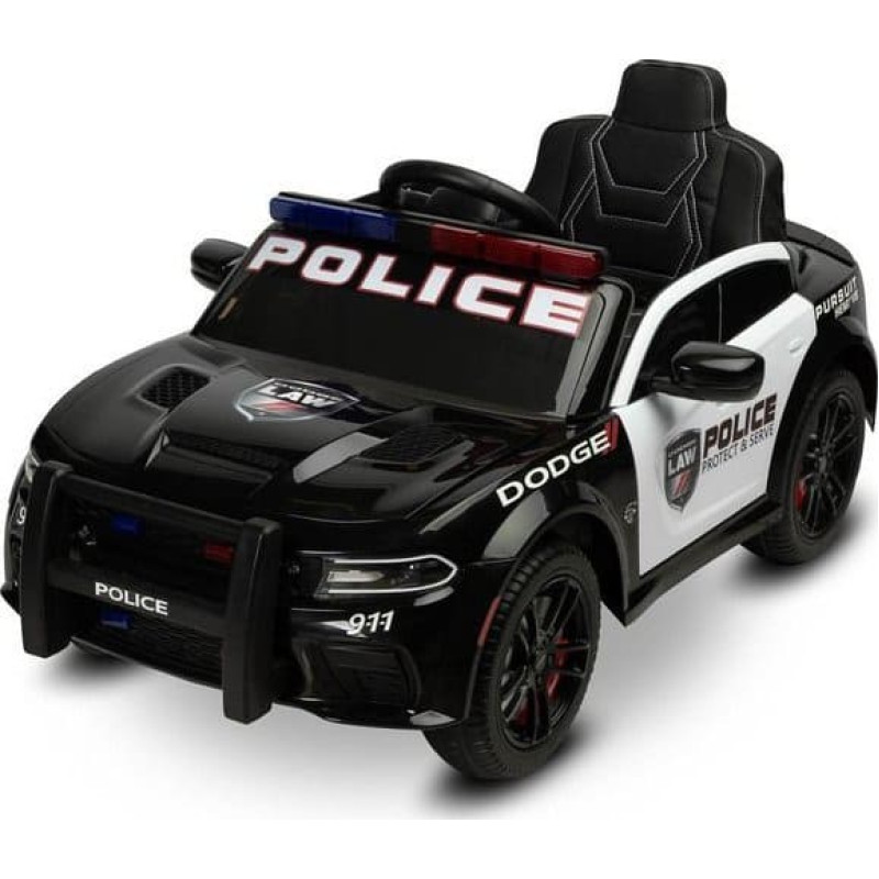 Toyz POJAZD AKUMULATOROWY DODGE CHARGER POLICJA BLACK