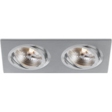 Noname Bpm Catli A3051 oczko lampa wpuszczana downlight 2x75W G53 srebrne