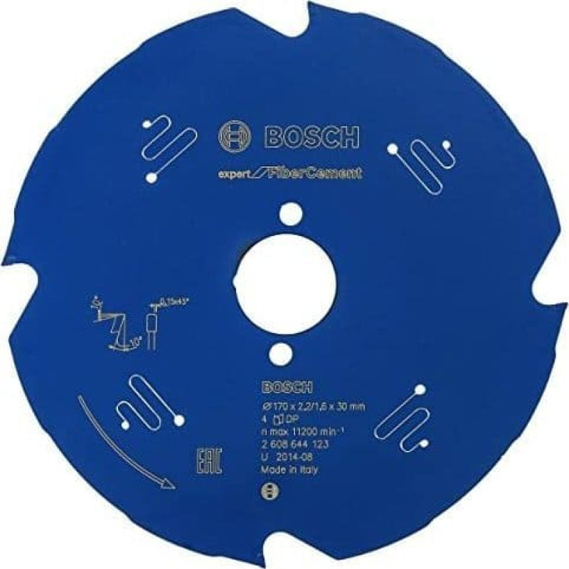 Bosch Bosch RUNDSAVKL 170X30X2,2MM 4T EXP FIBER CEME