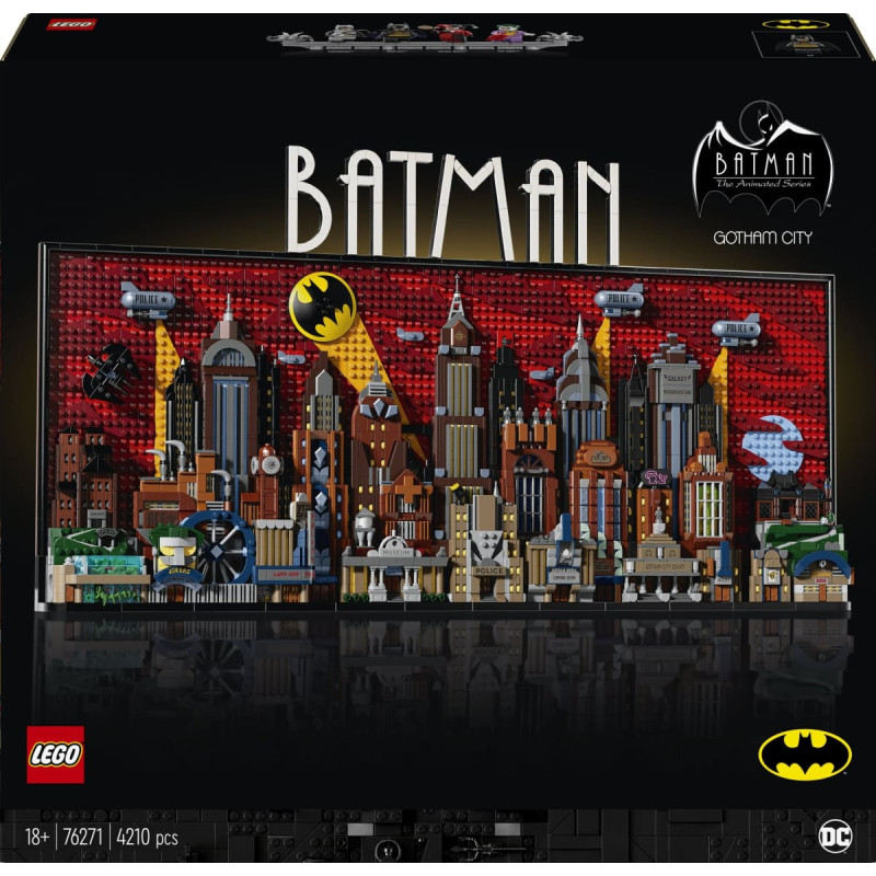 Lego Art Batman: Gotham™ z serialu The Animated Series (76271)