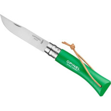 Opinel Opinel France Peilis Opinel Colorama 07 Inox Grab, žalias, su dirželiu