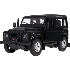 Rastar Land Rover Defender czarny RASTAR model 1:14 Zdalnie sterowanie auto + Pilot 2,4 GHz + Ręcznie otwierane drzwi