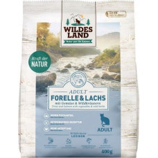 Wildes Land Wildes Land Cat Classic Adult Forelle & Lachs 400g