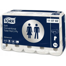 Tork Tork – Papier toaletowy w rolce konwencjonalnej, 3-warstwowy – Advanced