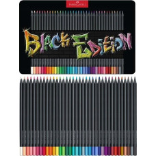 Faber-Castell FABER-CASTELL Buntstifte Black Edition 36er Metalletui