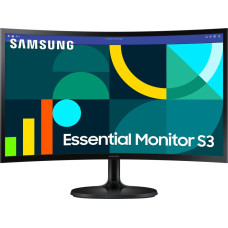 Samsung Monitor Samsung Monitor 24 cale S36GD VA 1920x1080 FHD 16:9 1xD-sub 1xHDMI 4 ms 100Hz zakrzywiony  1800R 2Yd2d (LS24D360GAUXEN)