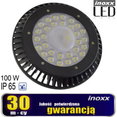 Nvox Lampa przemysłowa led ip65 100w high bay ufo 12 000lm 4000k neutralna