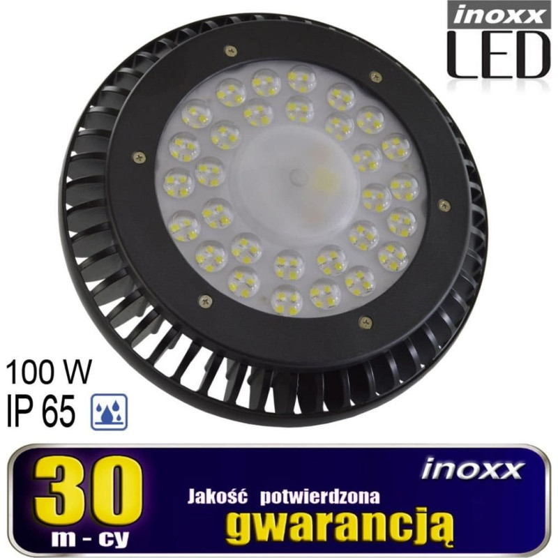 Nvox Lampa przemysłowa led ip65 100w high bay ufo 12 000lm 4000k neutralna