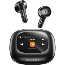 Awei Słuchawki Awei AWEI słuchawki Bluetooth 5.4 TP97 TWS + stacja dokująca czarny/black