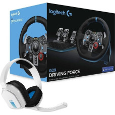 Logitech Kierownica Logitech LOGITECH G29 Driving Force Racing Wheel for PlayStation5 and PlayStation4 - WHITE - EMEA-914