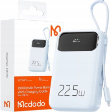 Mcdodo Powerbank Mcdodo Power Bank Mcdodo MC-3254 10000mAh, 22.5W, do Light (niebieski)