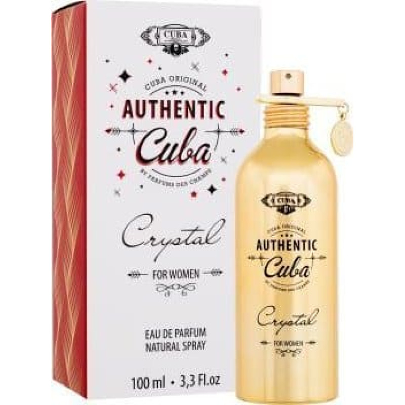 Cuba CUBA ORIGINAL Authentic Crystal EDP spray 100ml