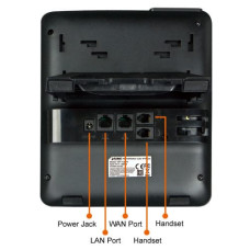 Planet VIP-1120PT IP phone Black 2 lines LCD