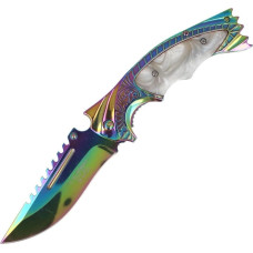 Herbertz Nóż Herbertz Solingen Rainbow Titanium Folder (567