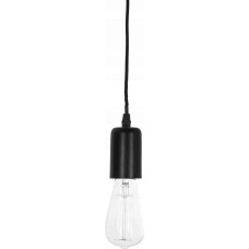 Atmosphera Lampa wisząca Atmosphera Wisząca lampa żarówka, czarna oprawa