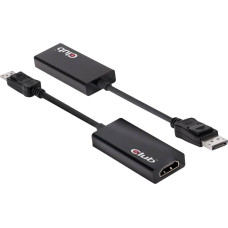 Club 3D Adapter AV Club 3D DisplayPort - D-Sub (VGA) czarny (CAC-2013)