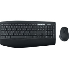 Triton Klawiatura TRITON Logitech MK850 Performance Wireless Keyboard and Mouse Combo klawiatura Dołączona myszka RF Wireless + Bluetooth Hebrajski Czarny, Biały