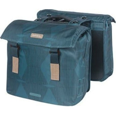 Basil Torba na bagażnik BASIL ELEGANCE DOUBLE PANNIER BAG MIK 40-49L, MIK System (ready to go) wodoodporna estate blue (NEW 2024)