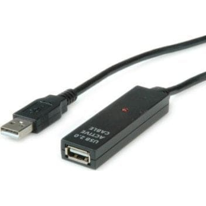 Triton Adapter USB TRITON VALUE Aktywny przedłużacz USB 2.0, czarny, 30 m