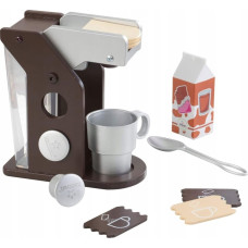 Kidkraft KidKraft Espresso Coffee Set, Pige, Sort, Sølv, Hvid, 160 mm, 70 mm, 180 mm, 1 kg