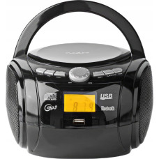 Nedis Radio Nedis Nedis SPBB100BK, 1.04 kg, Black, Portable CD player