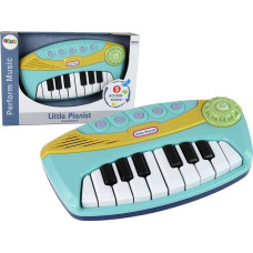 Leantoys Pianino Interaktywne Niebieskie Little Pianist