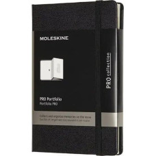 Moleskine MOLESKINE PRO Portfolio P (9x14 cm), 6 kieszonek, czarne