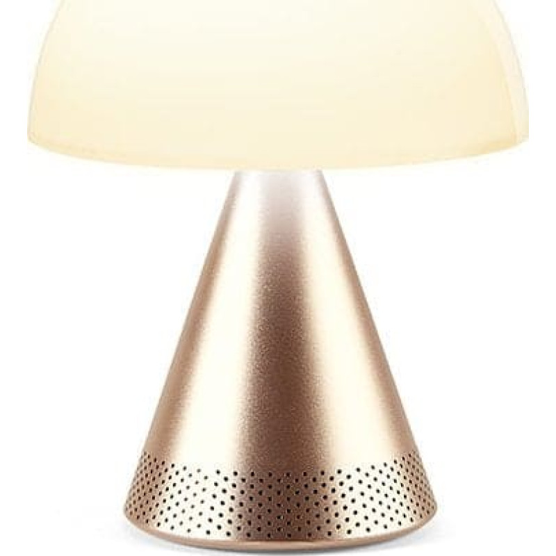 Lexon Głośnik Lexon Lexon Mina Audio L Lampa LED z głośnikiem bluetooth złoty/gold LH76MD [H]