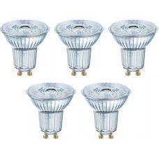 Ledvance 5x Żarówka LED Osram 2,6W (35W) GU10 PAR16 36D 230lm 4000K neutralna 230V reflektor 36 stopni 4058075157965