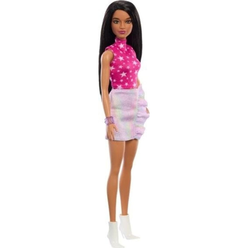 Mattel Barbie Fashionistas-Puppe Rock pink and metallic