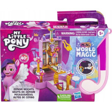 Hasbro Figurka Hasbro My Little Pony Mini World Magic Compact Creation Zephyr Heights Toy - Portable Playset, Pipp Petals Pony, Kids Ages 5+, Animal, 5 yr(s), Multicolour