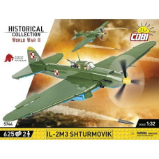 Cobi COBI 5744 Historical Collection WWII IL-2M3 Shturmovik 625 klocków