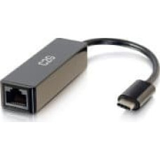 C2G Adapter USB C2G C2G USB-C to Ethernet Network Adapter - Netzwerkadapter - USB-C - Gigabit Ethernet x 1 - Schwarz