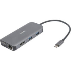 Deltaco Stacja/replikator Deltaco USB-C (USBC-HDMI25)