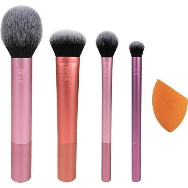 Real Techniques Zestaw Pędzli do Makijażu Makeup Must Real Techniques (5 pcs)